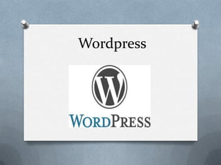 Wordpress
 