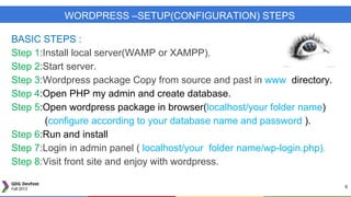 Basic Wordpress PPT | PPTX