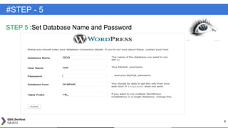 Basic Wordpress PPT | PPTX