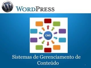 Sistemas de Gerenciamento de
Conteúdo 9
 