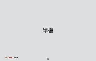SKILLHUB 
準備 
52 
 