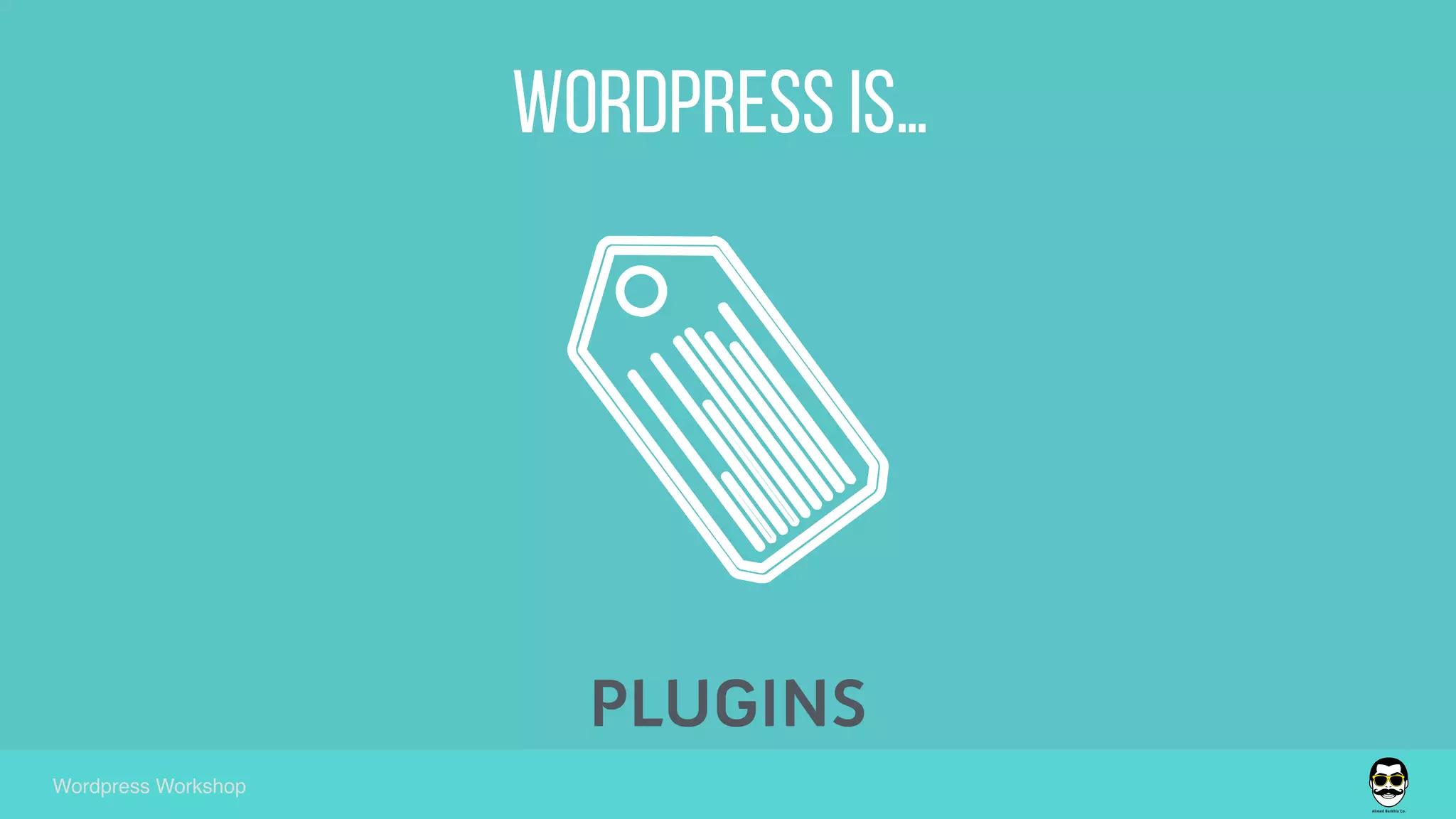wordpress is…
Wordpress Workshop
PLUGINS
 