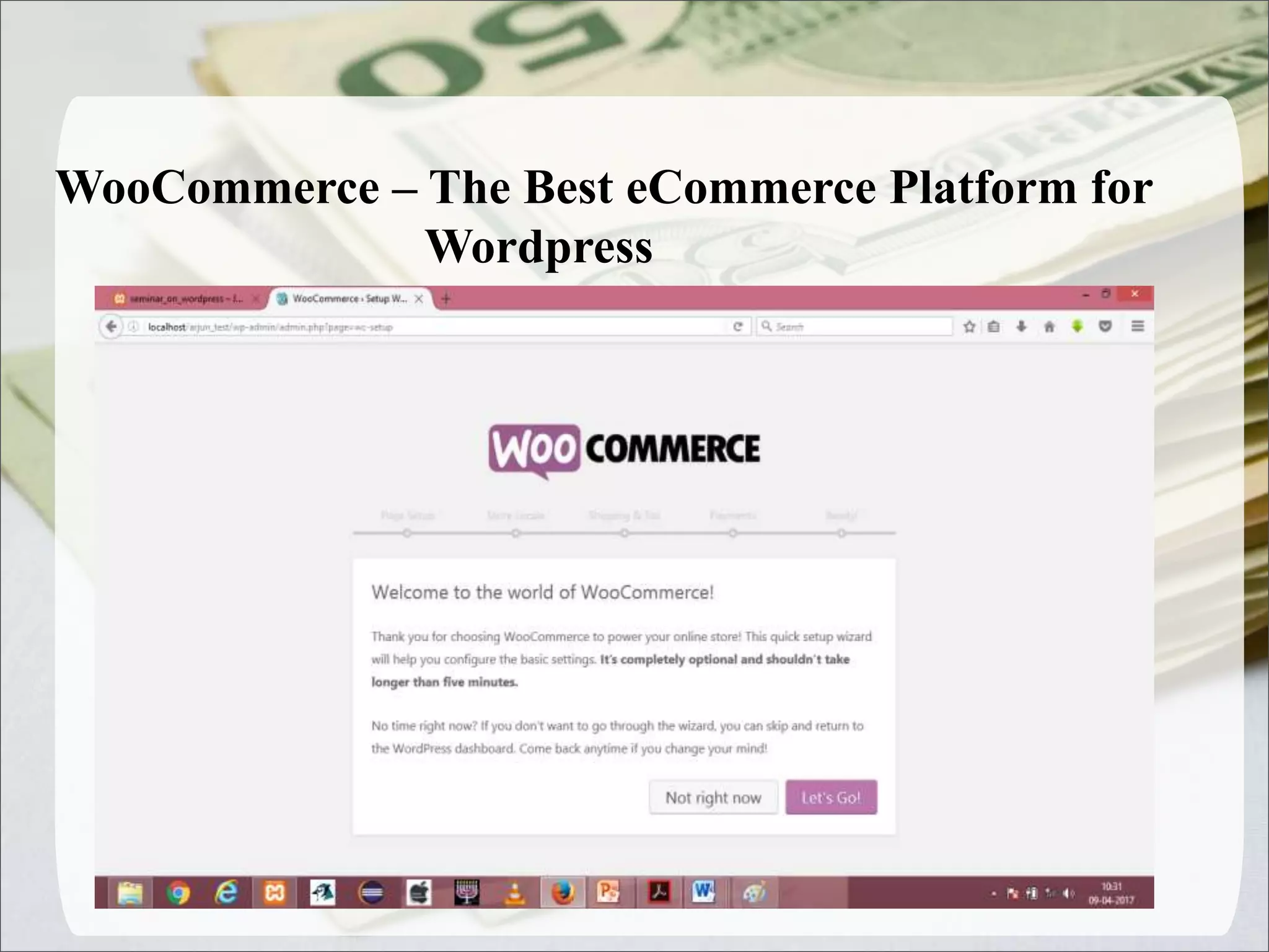 WooCommerce – The Best eCommerce Platform for
Wordpress
.
 