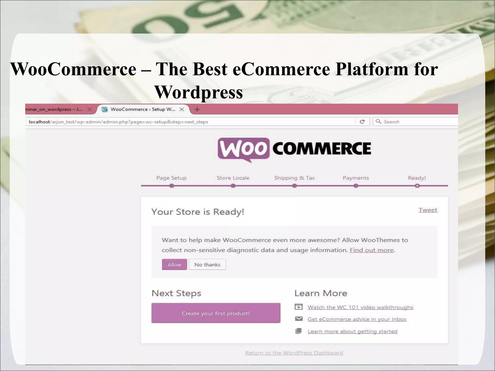 WooCommerce – The Best eCommerce Platform for
Wordpress
.
 