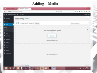 Adding Media
 