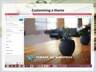 Customizing a theme
.
 