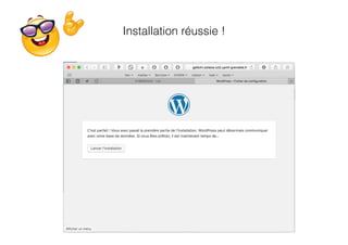 Installation réussie !
 