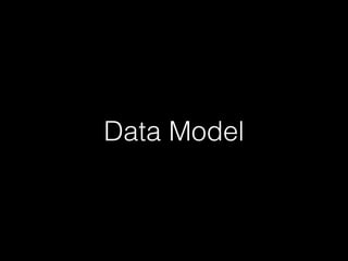 Data Model
 