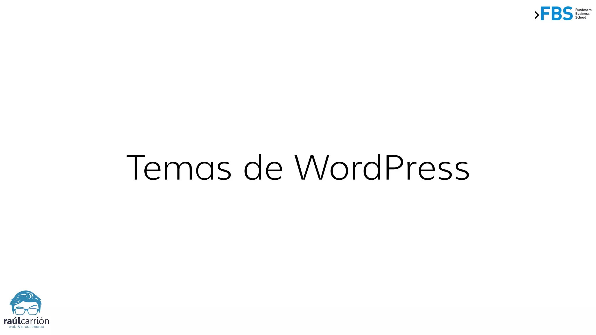 Temas de WordPress
 