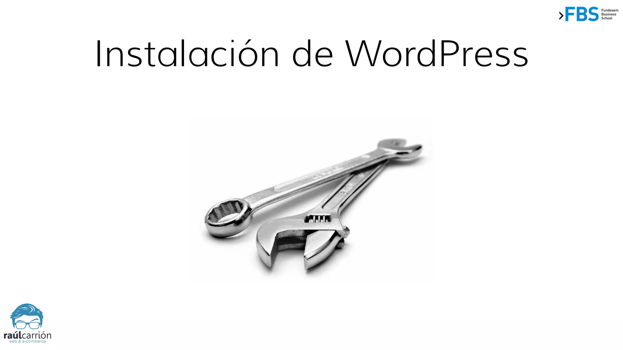 Instalación de WordPress
 