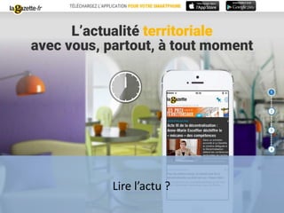 Lire l’actu ?
 