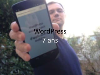 WordPress
7 ans
 