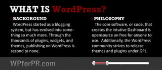 WordPress for Public Relations