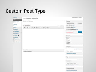 Custom Post Type
 