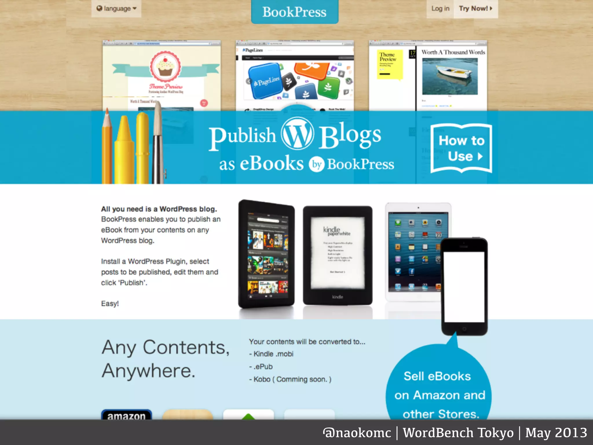 @naokomc | WordBench Tokyo | May 2013
 