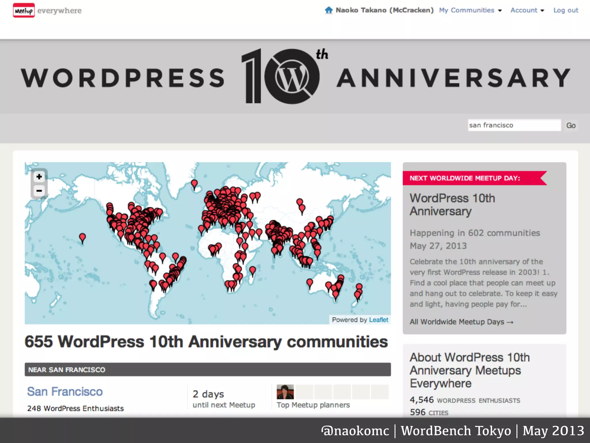 @naokomc | WordBench Tokyo | May 2013
 