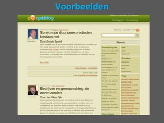 Voorbeelden