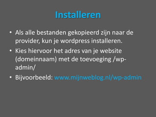 Wordpress Hoe Doe Je Dat Nou