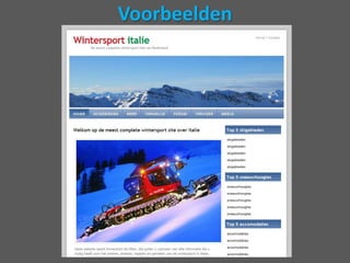 Voorbeelden