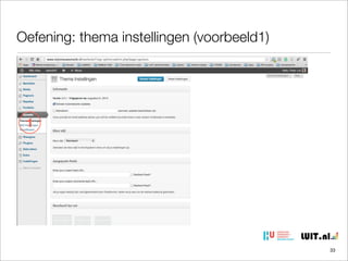 Oefening: thema instellingen (voorbeeld1)

1

33

 