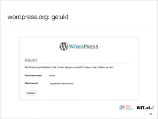 wordpress.org: gelukt

63

 