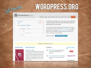 lf H os ted   wordpress.org
Se
 