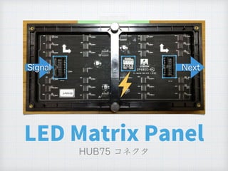 LED Matrix Panel
 