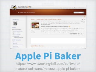 Apple Pi Baker
 