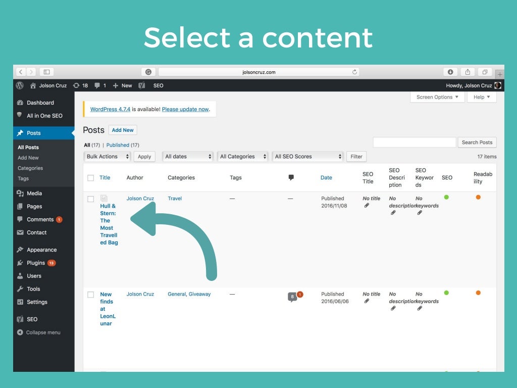 Wordpress Cms Tutorial And Guide Manual Wordpress Cms Tutorial And Guide Manual