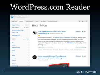 WordPress.com Reader
 