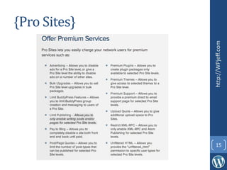 {WordPress Application Tier}
http://WPjeff.com
15
 
