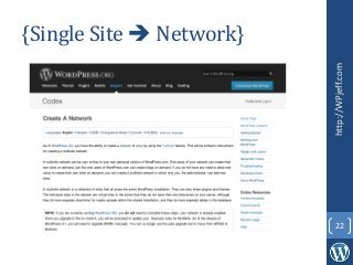 {Single Site  Network}
http://WPjeff.com
22
 