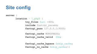 WordPress + NGINX Best Practices with EasyEngine | PPTX