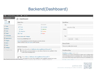 Backend(Dashboard)
 