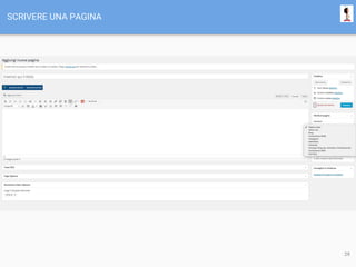 SCRIVERE UNA PAGINA
29
 