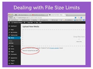 Dealing with File Size Limits
 