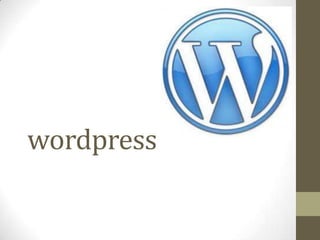 wordpress
 