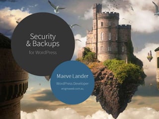 WordPress Security & Backups 101