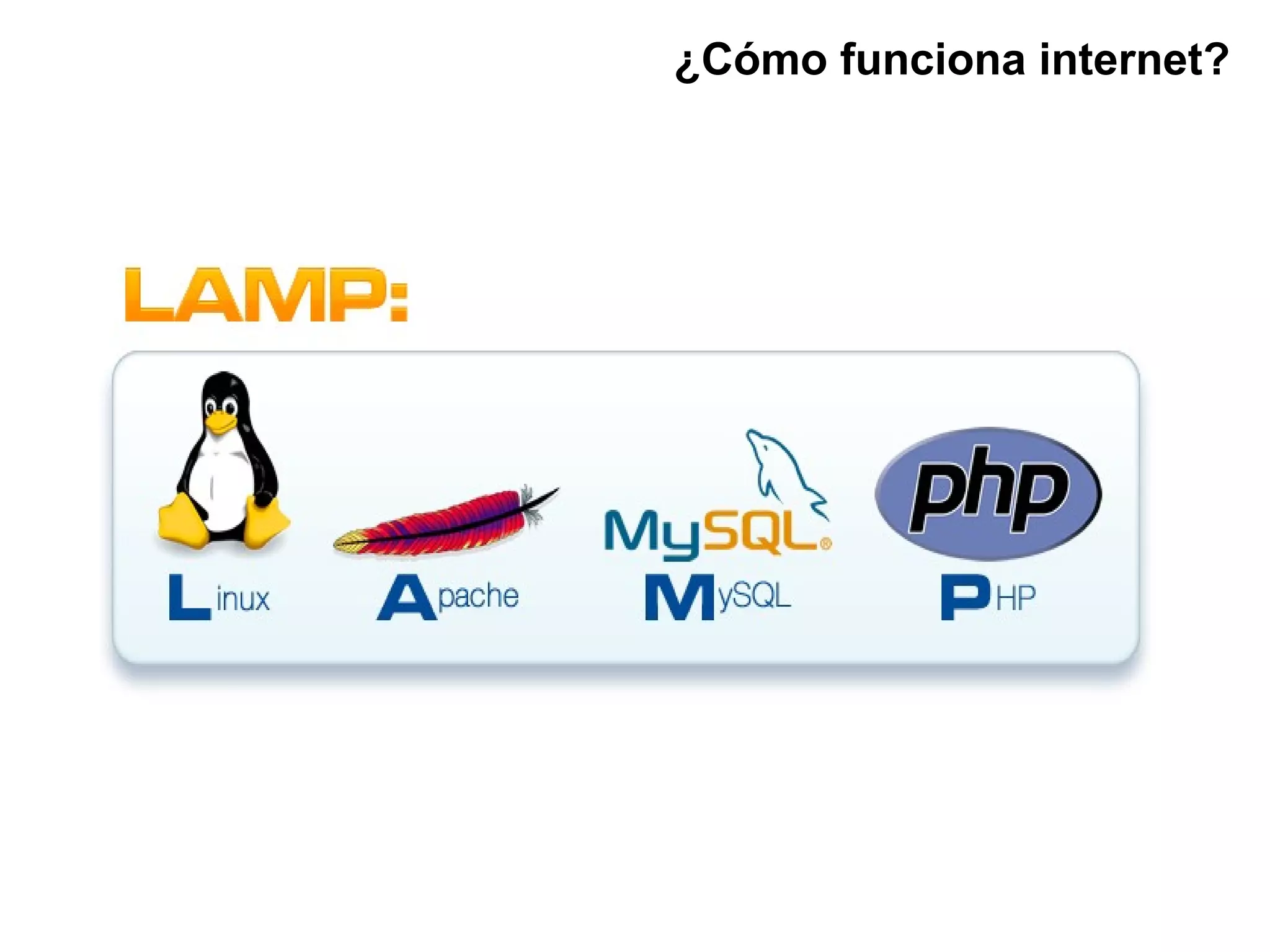 ¿Cómo funciona internet?