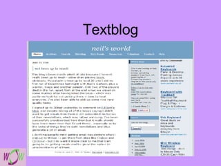 Textblog 