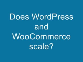 Bootstrapping eCommerce with WordPress and WooCommerce