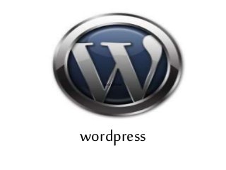wordpress
wordPress
 