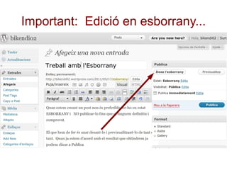 Important:  Edició en esborrany... 