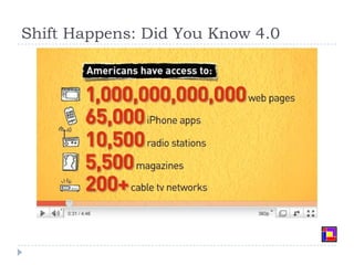 Shift Happens: Did You Know 4.0