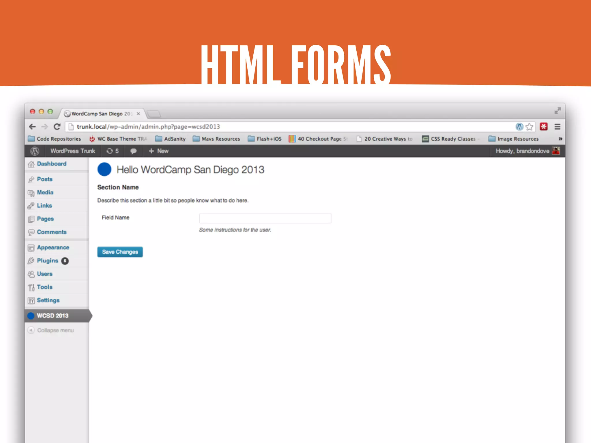 HTML FORMS 