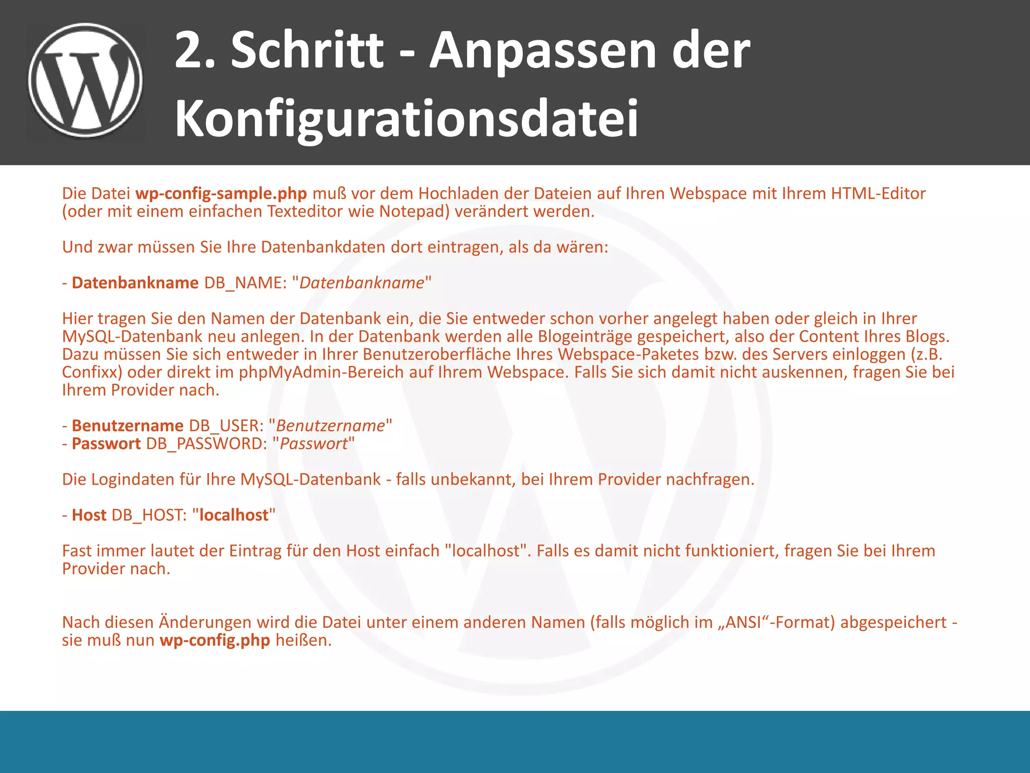 Word Press Als Blog Und Cms O