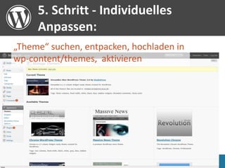Word Press Als Blog Und Cms O