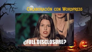 Colaboración con Wordpress
 