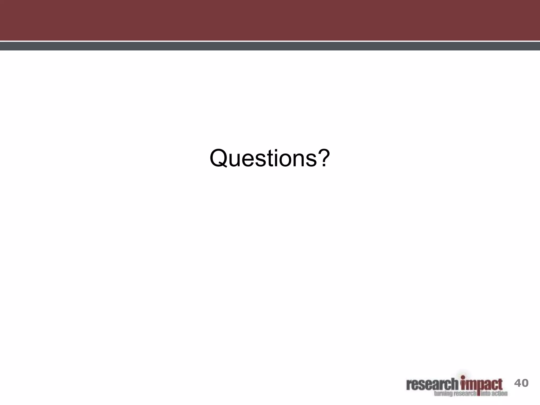 Questions?




             40
 