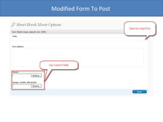 Modified Form To Post  